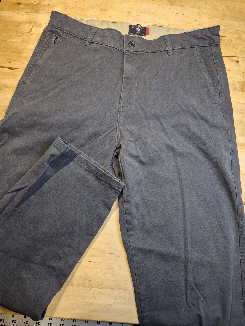 Dockers Men’s Straight Chino Pants - Slate Gray 3657